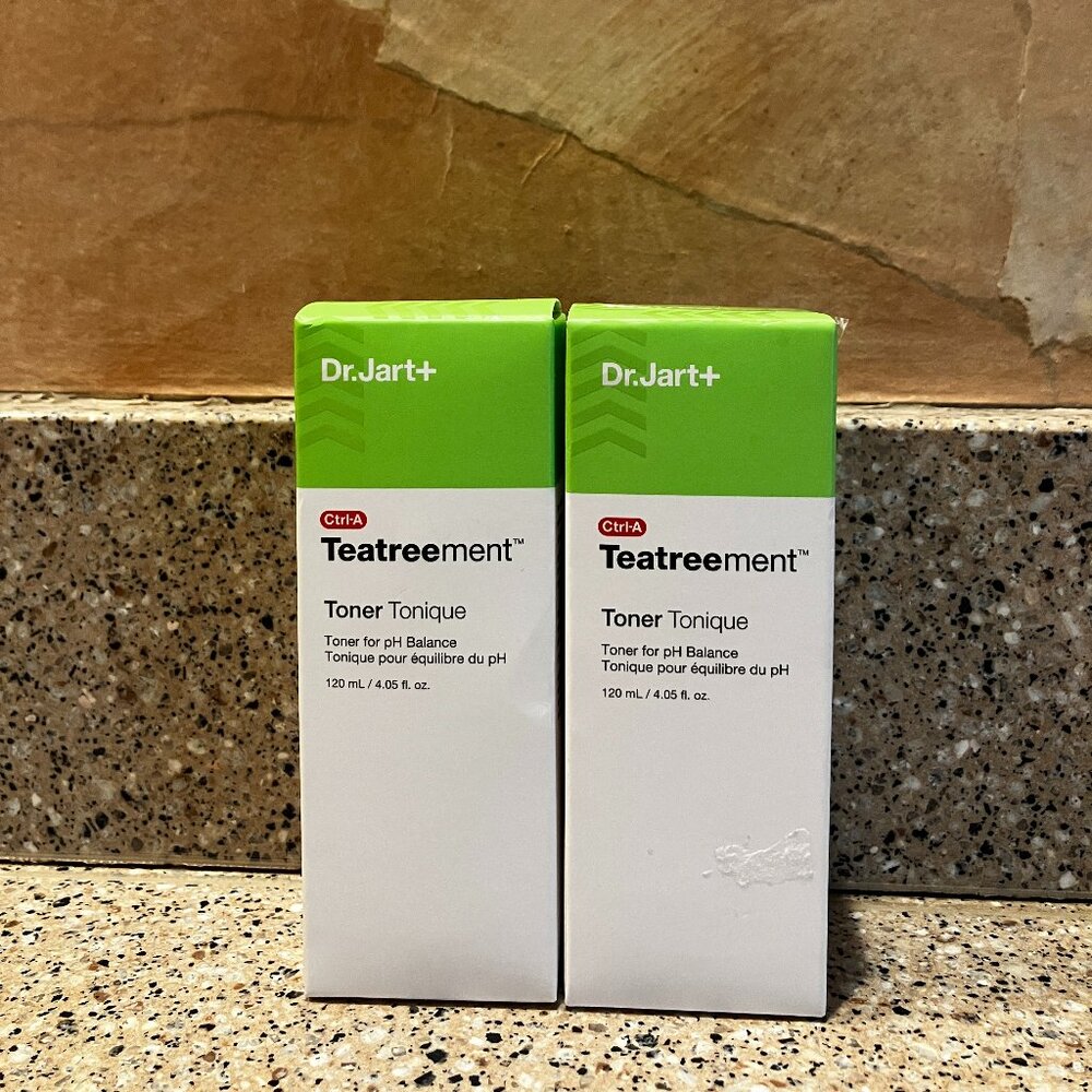 Dr Jart  2 Teatreement Toners ! NIB